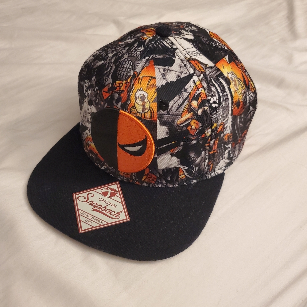 Bioword Merch Death Stroke Snapback Hat
